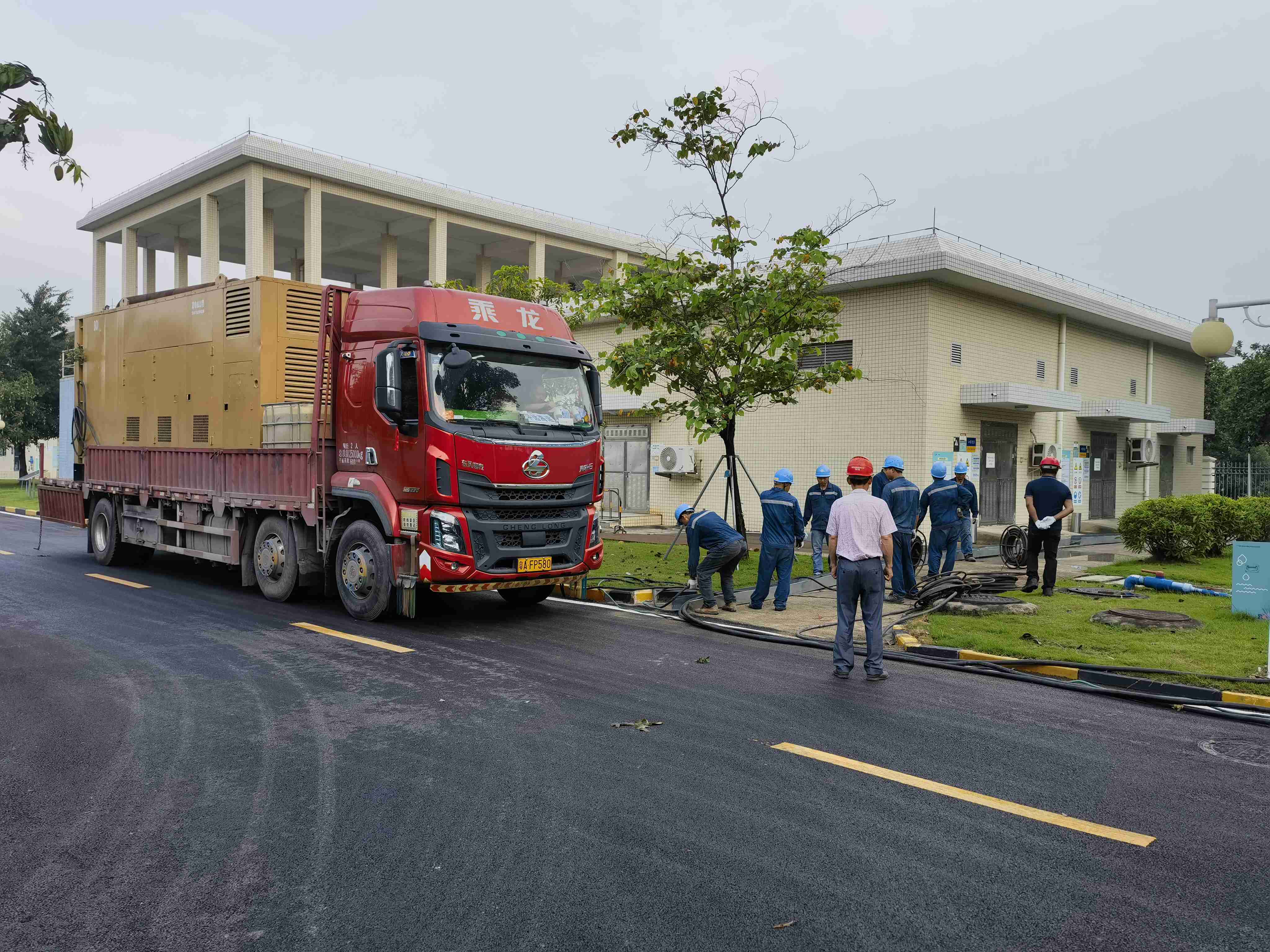 龍歸凈水廠高低壓改造